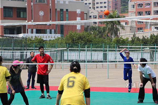 第五届教职工软式排球比赛决赛